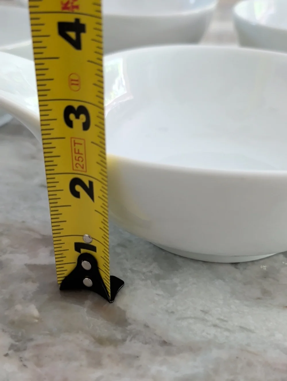 Pottery Barn Great White Lugged Swoop Handled Bowls
